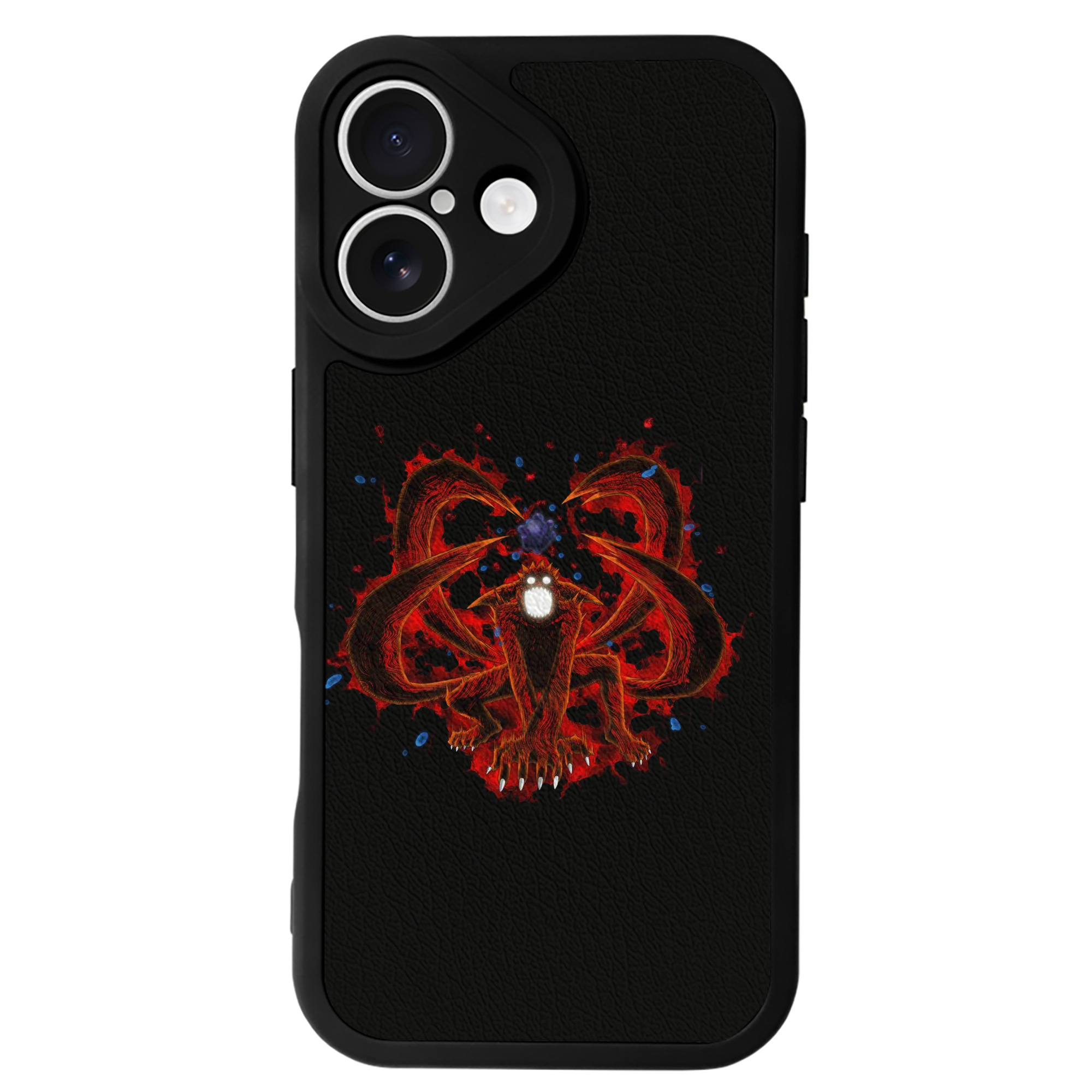 （画像用） NARUTO -ナルト- うずまき ナルト Uzumaki Naruto 【iPhone 16シリーズ対応】シリコンスマホケース（レザー調） 材質：シリコン